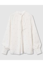 【アナイ/ANAYI】の【Eternal Line 2026】ピンドットプリントボウタイブラウス ホワイト|ID: prp329100004776597 ipo3291000000034627954