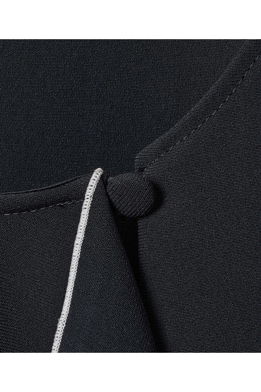 【アナイ/ANAYI】の【Eternal Line 2026】ストレッチクロス配色ボウタイ ブラウス 人気、トレンドファッション・服の通販 founy(ファニー) 　ファッション　Fashion　レディースファッション　Fashion for Women　トップス・カットソー　Cut & Sew Tops　シャツ・ブラウス・オフィスカジュアル　Elegant Blouses & Button-Ups　2025年　2025　2025-2026秋冬・A/W　Autumn/Winter 2025–26 AW25–26　おすすめ　Recommended / Our Picks　ストレッチ　Stretch, Stretchy Fabric　スリーブ　Sleeve, Long Sleeve / Short Sleeve　セットアップ　Set-Up, Coordinated Outfit　ダブル　Double, Double-Breasted　バランス　Balance, Style Balance　リボン　Ribbon, Bow　ロング　Long, Long-Length　エレガント 上品　Elegant　A/W・秋冬　Autumn/Winter　other-7|ID: prp329100004776601 ipo3291000000034628003