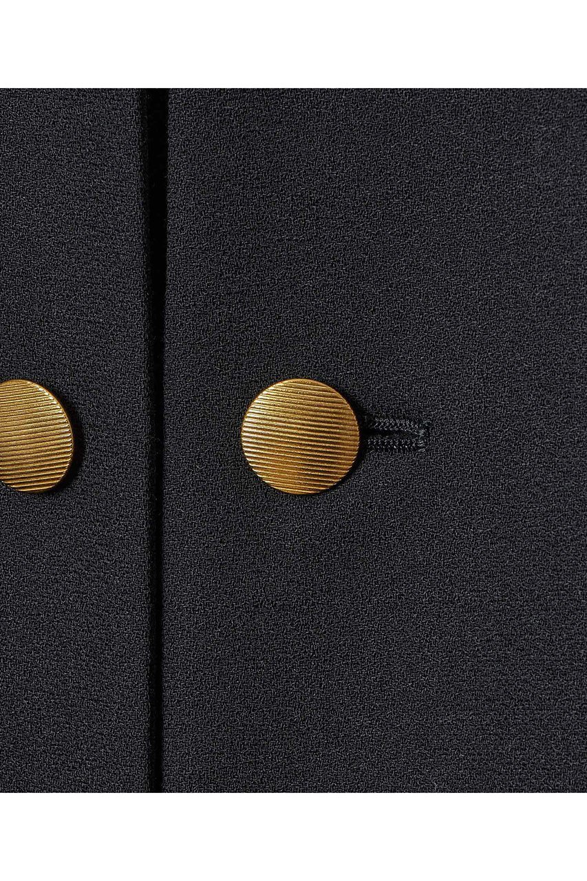 【アナイ/ANAYI】の【Eternal Line 2026】ウールジョーゼットノーカラーダブルジャケット 人気、トレンドファッション・服の通販 founy(ファニー) 　ファッション　Fashion　レディースファッション　Fashion for Women　アウター　Coat / Outerwear Collection　レディースジャケット・軽アウター　Jackets　2025年　2025　2025-2026秋冬・A/W　Autumn/Winter 2025–26 AW25–26　おすすめ　Recommended / Our Picks　オケージョン　Occasion Wear　キュロット　Culottes, Wide Shorts　コンパクト　Compact, Small Size　ジャケット　Jacket, Outerwear　ジョーゼット　Georgette, Semi-Sheer Fabric　セットアップ　Set-Up, Coordinated Outfit　ダブル　Double, Double-Breasted　テクスチャー　Texture, Textured Fabric　ポケット　Pocket, Pocket Detail　エレガント 上品　Elegant　今季　This Season, Current Season　A/W・秋冬　Autumn/Winter　other-3|ID: prp329100004776605 ipo3291000000034628034