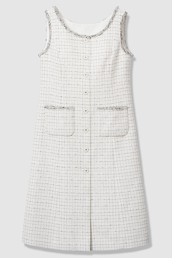 【アナイ/ANAYI】の【Eternal Line 2026】プレイドツイードジレ ワンピース インテリア・キッズ・メンズ・レディースファッション・服の通販 founy(ファニー) https://founy.com/ ファッション Fashion レディースファッション Fashion for Women アウター Coat / Outerwear Collection ワンピース Dresses チュニック Tunic Tops & Dresses 2025年 2025 2025-2026秋冬・A/W Autumn/Winter 2025–26 AW25–26 インナー Innerwear チュニック Tunic, Long Top ツイード Twill, Twill Weave ノースリーブ Sleeveless, No-Sleeve エレガント 上品 Elegant 冬 Winter / This Winter A/W・秋冬 Autumn/Winter |ID: prp329100004776606 ipo3291000000034628035