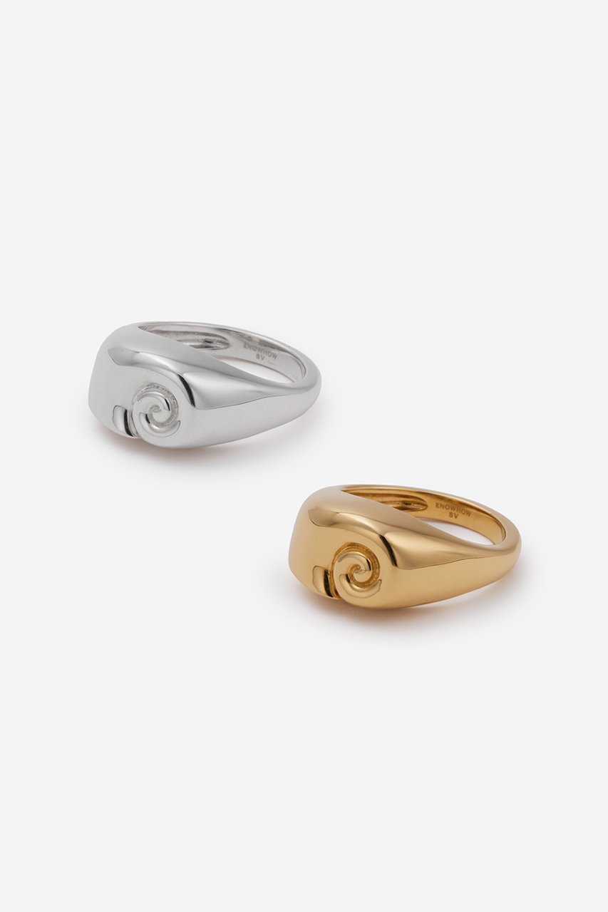 【ノウハウ/KNOWHOW】のSwirl リング 人気、トレンドファッション・服の通販 founy(ファニー) 　ファッション　Fashion　レディースファッション　Fashion for Women　シンプル　Simple, Minimal　モダン　Modern, Contemporary　モチーフ　Motif, Design Theme　新作・新入荷　New Arrivals / New In　other-3|ID: prp329100004777295 ipo3291000000034638853