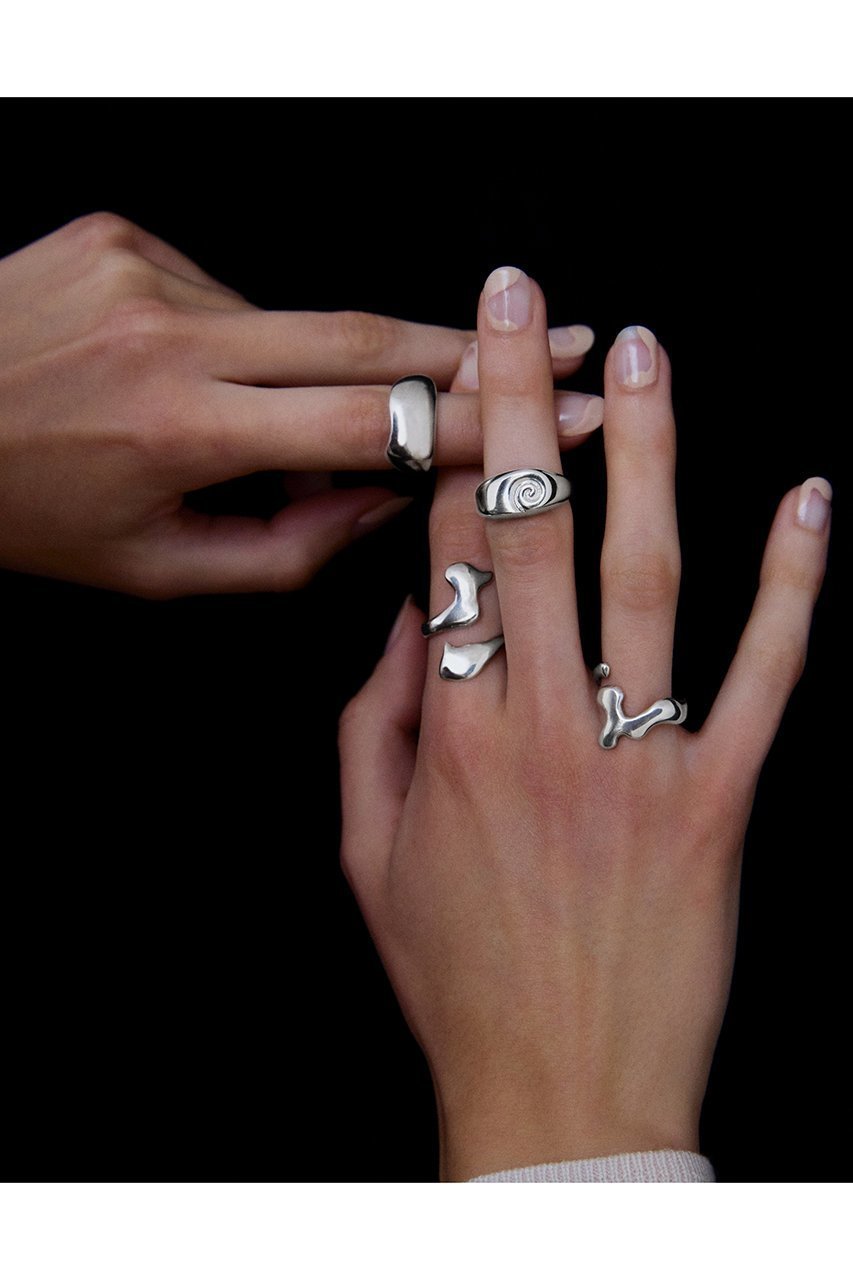【ノウハウ/KNOWHOW】のSwirl リング 人気、トレンドファッション・服の通販 founy(ファニー) 　ファッション　Fashion　レディースファッション　Fashion for Women　ジュエリー　Jewelry　シンプル　Simple, Minimal　モダン　Modern, Contemporary　モチーフ　Motif, Design Theme　other-2|ID: prp329100004777295 ipo3291000000036016178