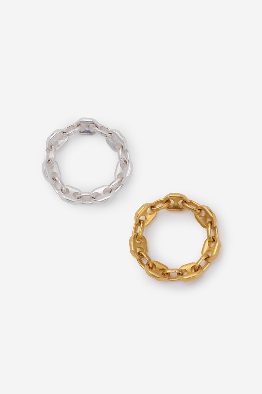 【ノウハウ/KNOWHOW】のMarina Chain リング 人気、トレンドファッション・服の通販 founy(ファニー) 　ファッション　Fashion　レディースファッション　Fashion for Women　ジュエリー　Jewelry　シンプル　Simple, Minimal　チェーン　Chain, Chain Strap　モダン　Modern, Contemporary　other-3|ID: prp329100004777296 ipo3291000000035942569