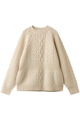 【マノフ/MANOF】 WAIST RIB CABLE KNIT人気、トレンドファッション・服の通販 founy(ファニー) ファッション Fashion レディースファッション Fashion for Women トップス・カットソー Cut & Sew Tops ニット Knit Tops & Sweaters カジュアルプルオーバー・ニットトップス Pullovers & Knit Tops / Casual Pullovers インナー Innerwear タートルネック Turtleneck, High Neck ルーズ Loose, Oversized ワイド Wide, Wide Fit A/W・秋冬 Autumn/Winter |ID:prp329100004777324