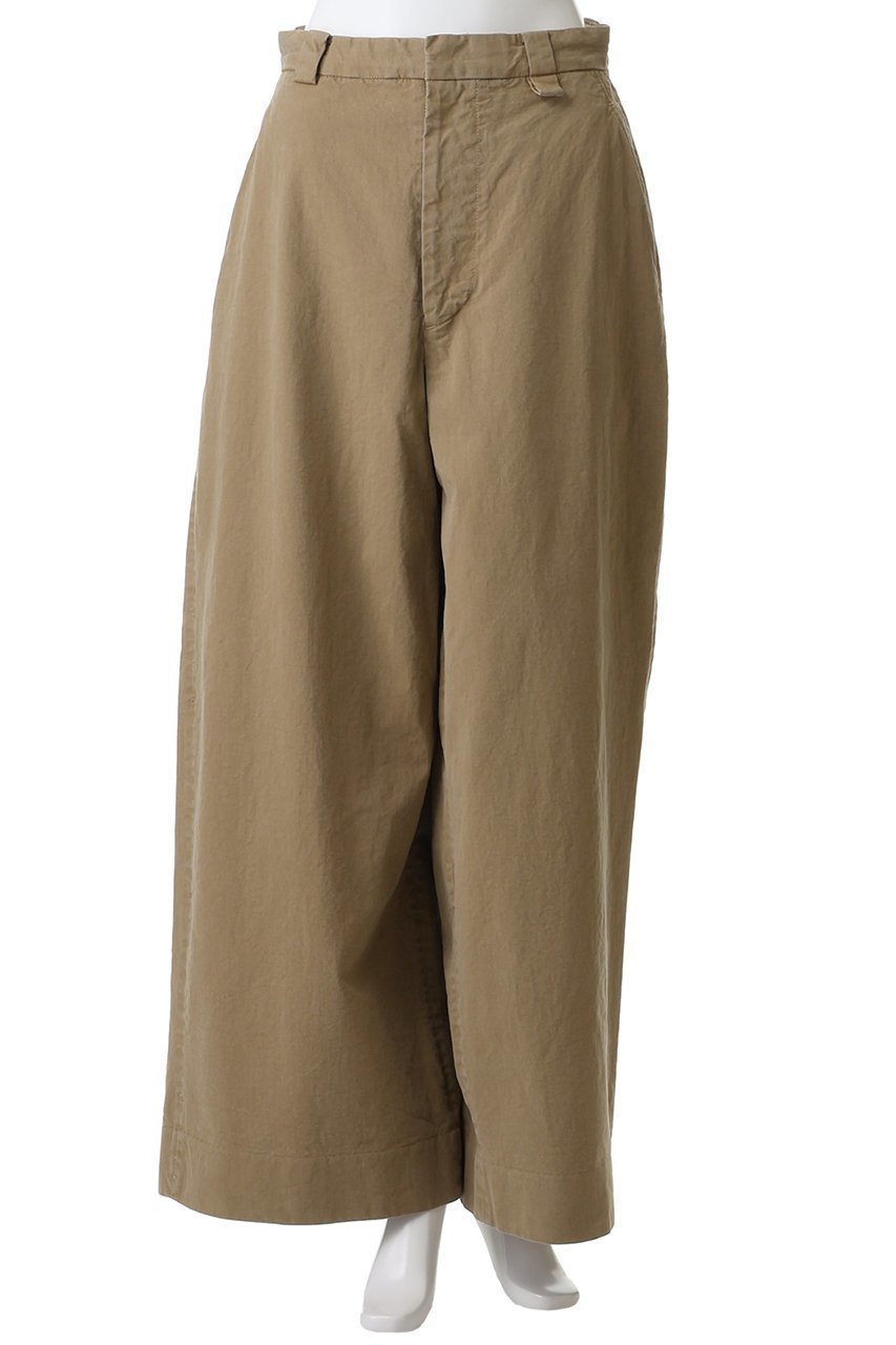 【アンスクリア/INSCRIRE】のチノ ハイ ウエスト パンツ 人気、トレンドファッション・服の通販 founy(ファニー) 　ファッション　Fashion　レディースファッション　Fashion for Women　パンツ　Pants & Trousers　ロング　Long, Long-Length　ワイド　Wide, Wide Fit　新作・新入荷　New Arrivals / New In　other-2|ID: prp329100004777325 ipo3291000000034638996