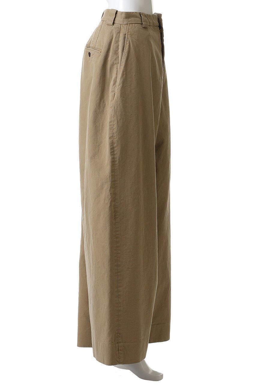 【アンスクリア/INSCRIRE】のチノ ハイ ウエスト パンツ 人気、トレンドファッション・服の通販 founy(ファニー) 　ファッション　Fashion　レディースファッション　Fashion for Women　パンツ　Pants & Trousers　ロング　Long, Long-Length　ワイド　Wide, Wide Fit　新作・新入荷　New Arrivals / New In　other-3|ID: prp329100004777325 ipo3291000000034638997