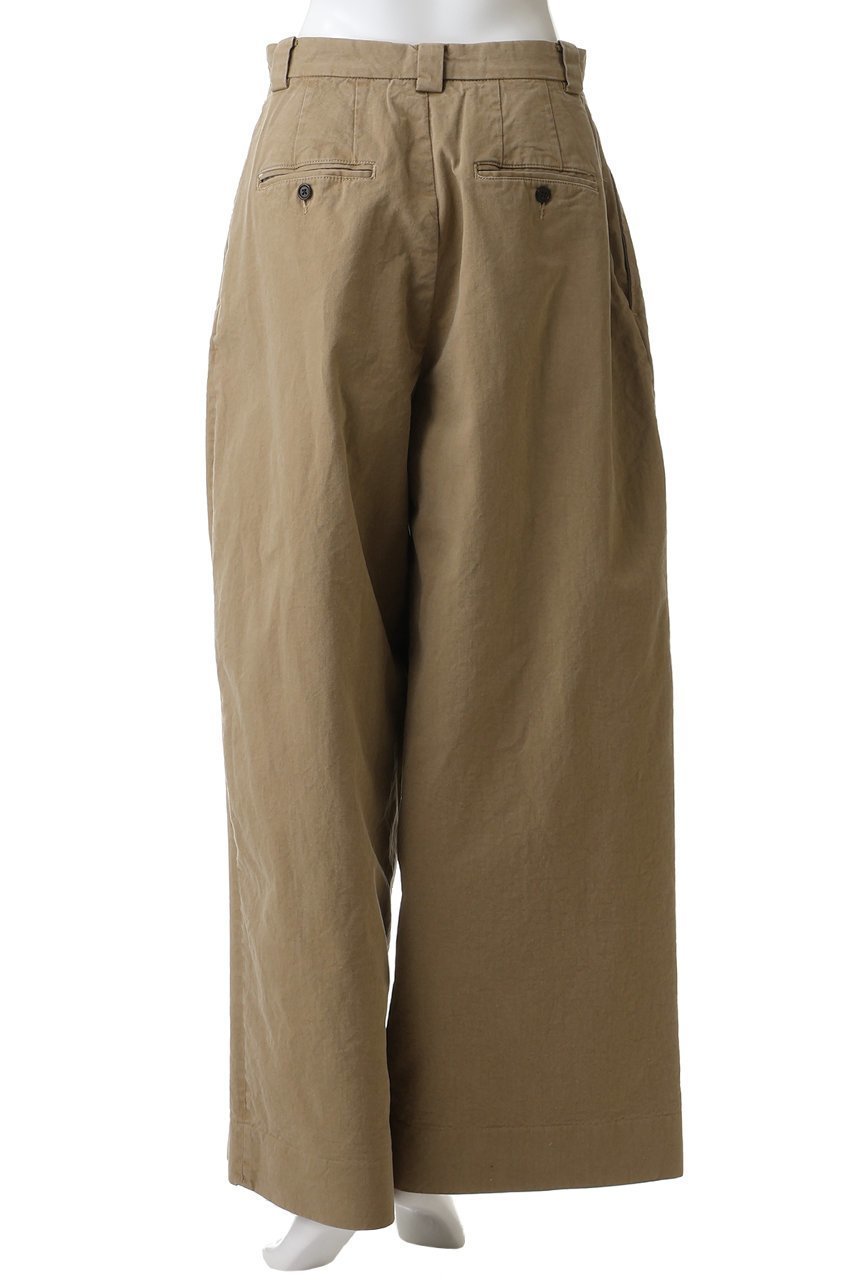 【アンスクリア/INSCRIRE】のチノ ハイ ウエスト パンツ 人気、トレンドファッション・服の通販 founy(ファニー) 　ファッション　Fashion　レディースファッション　Fashion for Women　パンツ　Pants & Trousers　ロング　Long, Long-Length　ワイド　Wide, Wide Fit　新作・新入荷　New Arrivals / New In　other-4|ID: prp329100004777325 ipo3291000000034638998