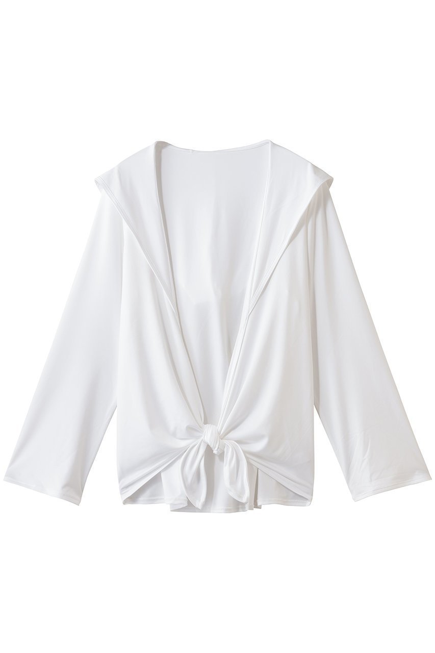 【レイール/Reir】の【San-ai Resort】フーディ羽織り【UPF50+】【吸水速乾】 人気、トレンドファッション・服の通販 founy(ファニー) 　ファッション　Fashion　レディースファッション　Fashion for Women　アウター　Coat / Outerwear Collection　スポーツウェア　Functional & Stylish Sportswear　スポーツ アウター　Sports Outerwear / Running Jacket / Windbreaker　ストレッチ　Stretch, Stretchy Fabric　スポーツ　Sports, Activewear　リボン　Ribbon, Bow　吸水　Absorbent, Quick-Dry　新作・新入荷　New Arrivals / New In　 other-1|ID: prp329100004777328 ipo3291000000034639014