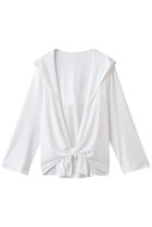【レイール/Reir】の【San-ai Resort】フーディ羽織り【UPF50+】【吸水速乾】 人気、トレンドファッション・服の通販 founy(ファニー) ファッション Fashion レディースファッション Fashion for Women アウター Coat / Outerwear Collection スポーツウェア Functional & Stylish Sportswear スポーツ アウター Sports Outerwear / Running Jacket / Windbreaker ストレッチ Stretch, Stretchy Fabric スポーツ Sports, Activewear リボン Ribbon, Bow 吸水 Absorbent, Quick-Dry 新作・新入荷 New Arrivals / New In thumbnail ホワイト|ID: prp329100004777328 ipo3291000000034639015