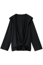 【レイール/Reir】の【San-ai Resort】フーディ羽織り【UPF50+】【吸水速乾】 人気、トレンドファッション・服の通販 founy(ファニー) ファッション Fashion レディースファッション Fashion for Women アウター Coat / Outerwear Collection スポーツウェア Functional & Stylish Sportswear スポーツ アウター Sports Outerwear / Running Jacket / Windbreaker ストレッチ Stretch, Stretchy Fabric スポーツ Sports, Activewear リボン Ribbon, Bow 吸水 Absorbent, Quick-Dry 新作・新入荷 New Arrivals / New In thumbnail ブラック|ID: prp329100004777328 ipo3291000000034639016