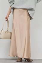 【ガリャルダガランテ/GALLARDAGALANTE】のアセテートバイアススカート 人気、トレンドファッション・服の通販 founy(ファニー) ファッション Fashion レディースファッション Fashion for Women スカート Skirts ロングスカート Long Skirts / Maxi & Midi Skirts なめらか Smooth, Silky Texture エレガント 上品 Elegant スウェット / スエット Sweatshirt, Sweatwear ドレープ Drape, Draping Fabric バイアス Bias, Diagonal Cut ロング Long, Long-Length thumbnail ベージュ|ID: prp329100004777330 ipo3291000000036016266