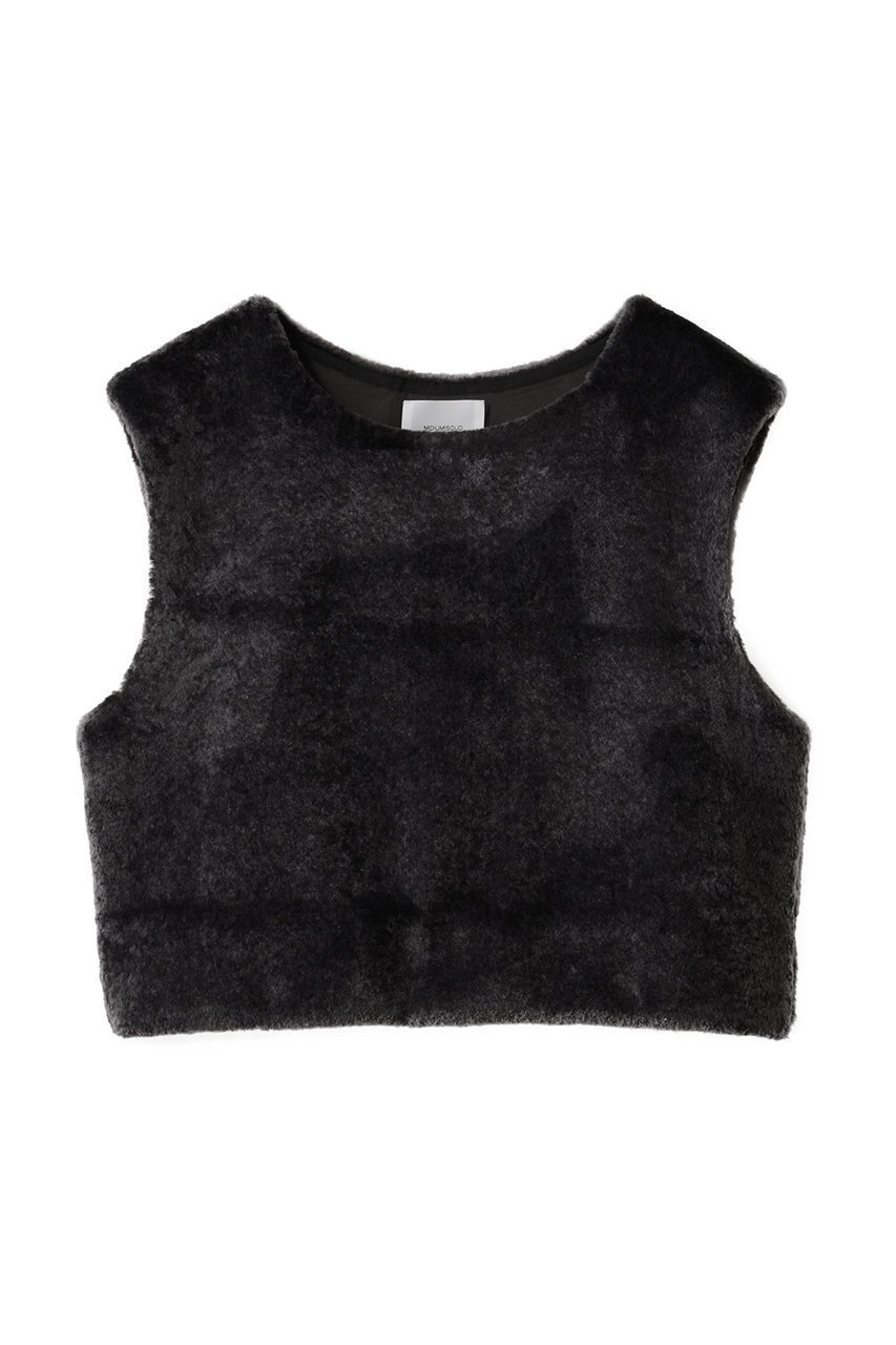 【ミディウミソリッド/MIDIUMISOLID】のfreece fur vest ベスト インテリア・キッズ・メンズ・レディースファッション・服の通販 founy(ファニー) ファッション Fashion レディースファッション Fashion for Women トップス・カットソー Cut & Sew Tops ニット Knit Tops & Sweaters ベスト&ジレ / 重ね着スタイル Vests & Gilets カジュアルプルオーバー・ニットトップス Pullovers & Knit Tops / Casual Pullovers シンプル Simple, Minimal ベスト Vest, Waistcoat リュクス Luxury, Elegant, High-End, Chic 新作・新入荷 New Arrivals / New In c.gray|ID: prp329100004777334 ipo3291000000034639068