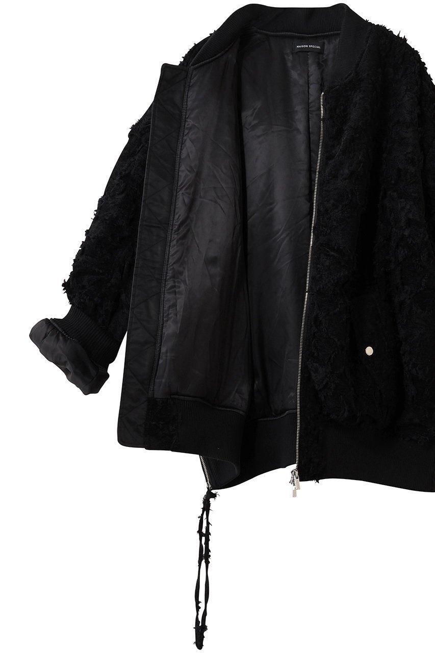 【メゾンスペシャル/MAISON SPECIAL】のJacquard MA-1 / ジャカードMA-1 人気、トレンドファッション・服の通販 founy(ファニー) 　ファッション　Fashion　レディースファッション　Fashion for Women　アウター　Coat / Outerwear Collection　レディースジャケット・軽アウター　Jackets　ブルゾンジャケット・スポーティアウター　Blouson Jackets　MA-1ジャケット　MA-1 Bomber Jackets / Flight Jackets　ジップ　Zip, Zipper　ジャカード／ジャガード　Jacquard, Woven Pattern　ジャケット　Jacket, Outerwear　スタイリッシュ　Stylish, Fashionable　スリーブ　Sleeve, Long Sleeve / Short Sleeve　フェミニン　Feminine, Girly　フラワー　Flower, Floral　ブルゾン　Blouson, Bomber Jacket　ベスト　Vest, Waistcoat　マニッシュ　Mannish, Boyish　モチーフ　Motif, Design Theme　ロング　Long, Long-Length　新作・新入荷　New Arrivals / New In　A/W・秋冬　Autumn/Winter　other-6|ID: prp329100004777336 ipo3291000000034639085