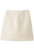 【アルアバイル/allureville】のモヘヤシャギーミニスカート A オフホワイト|ID: prp329100004777344 ipo3291000000034639127