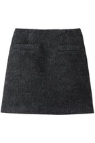 【アルアバイル/allureville】のモヘヤシャギーミニスカート A チャコールグレー|ID: prp329100004777344 ipo3291000000036016312