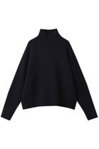 【ウィムガゼット/Whim Gazette】の【Drawing Numbers】接結ルーズタートルニット ネイビー|ID:prp329100004777348