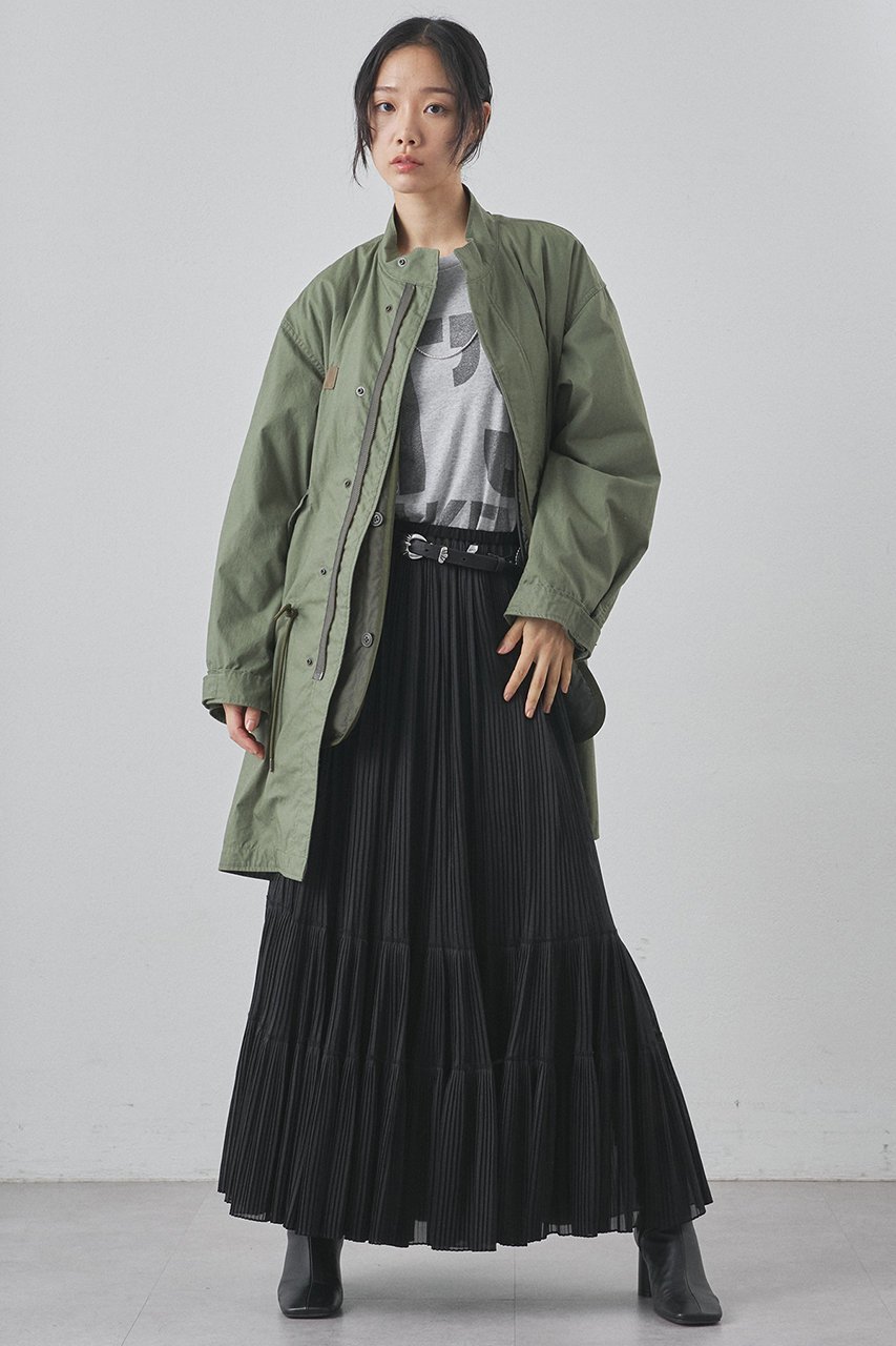 【ウィムガゼット/Whim Gazette】のライナー付ミリタリーコート インテリア・キッズ・メンズ・レディースファッション・服の通販 founy(ファニー) 　ファッション　Fashion　レディースファッション　Fashion for Women　アウター　Coat / Outerwear Collection　コート・ロングコート・ピーコート　Long Coats, Peacoats & More　2025年　2025　2025-2026秋冬・A/W　Autumn/Winter 2025–26 AW25–26　ポケット　Pocket, Pocket Detail　ミリタリー　Military, Army Style　モッズコート　Mods Coat, Military Parka　ライナー　Liner, Inner Layer　ロング　Long, Long-Length　冬　Winter / This Winter　A/W・秋冬　Autumn/Winter　カーキ|ID: prp329100004777350 ipo3291000000034639185