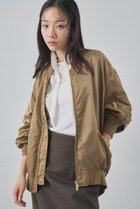 【ウィムガゼット/Whim Gazette】のミドルMA-1 人気、トレンドファッション・服の通販 founy(ファニー) ファッション Fashion レディースファッション Fashion for Women アウター Coat / Outerwear Collection レディースジャケット・軽アウター Jackets ブルゾンジャケット・スポーティアウター Blouson Jackets MA-1ジャケット MA-1 Bomber Jackets / Flight Jackets 2025年 2025 2025-2026秋冬・A/W Autumn/Winter 2025–26 AW25–26 ジャケット Jacket, Outerwear ツイル Twist, Twisted Detail バランス Balance, Style Balance ブルゾン Blouson, Bomber Jacket ミドル Middle Length, Mid Height ミリタリー Military, Army Style エレガント 上品 Elegant A/W・秋冬 Autumn/Winter thumbnail ベージュ|ID: prp329100004777351 ipo3291000000034639198