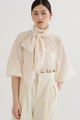 【ウィムガゼット/Whim Gazette】 シフォンボウタイブラウス人気、トレンドファッション・服の通販 founy(ファニー) ファッション Fashion レディースファッション Fashion for Women トップス・カットソー Cut & Sew Tops シャツ・ブラウス・オフィスカジュアル Elegant Blouses & Button-Ups 2026年 2026 とろみ Fluid, Flowy Fabric エレガント 上品 Elegant シフォン Chiffon, Lightweight Fabric スリーブ Sleeve, Long Sleeve / Short Sleeve フェミニン Feminine, Girly ロング Long, Long-Length ワイド Wide, Wide Fit 夏 Summer 春 Spring S/S・春夏 SS, Spring/Summer, Warm Season |ID:prp329100004777353