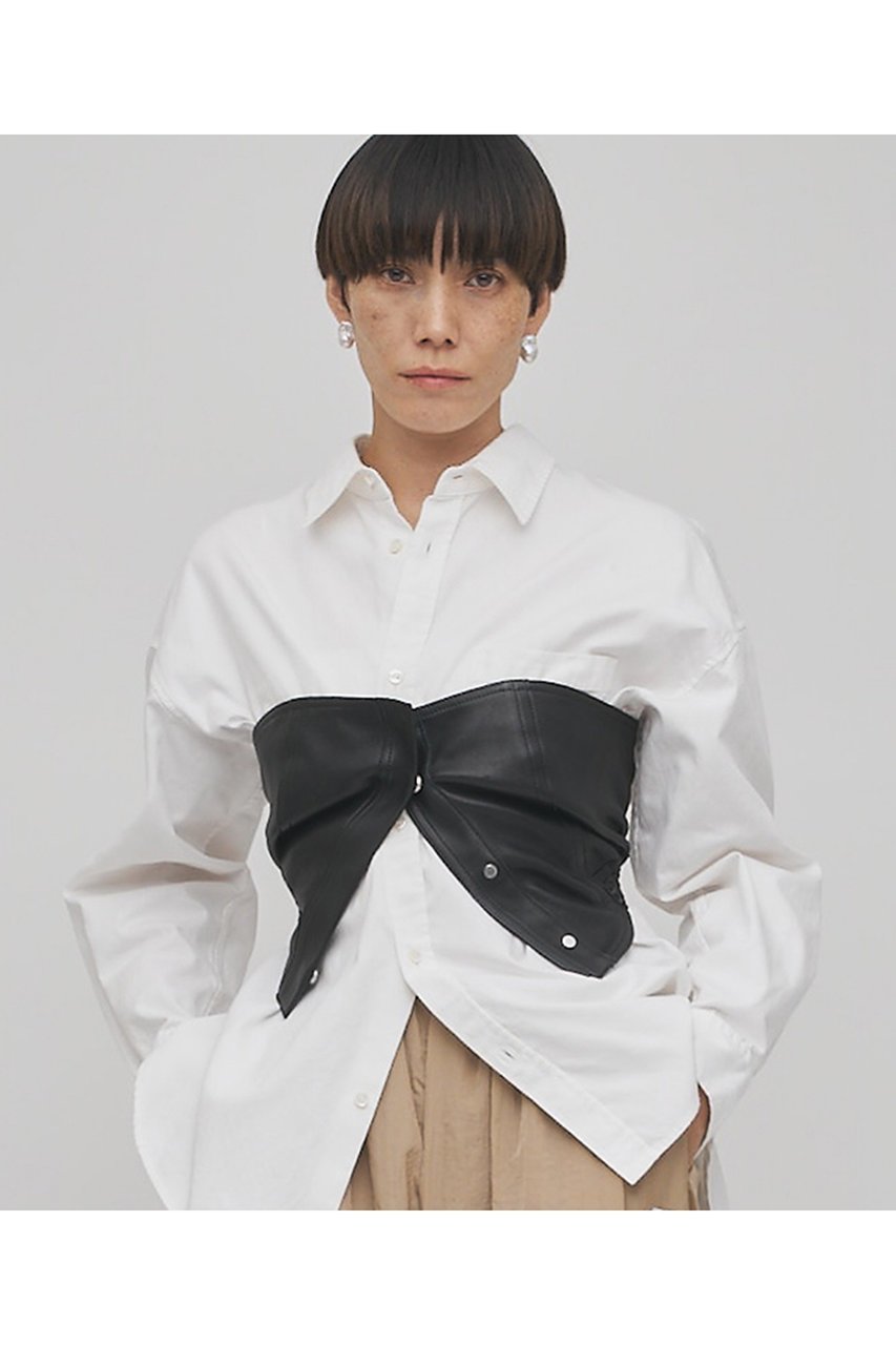 【ウィムガゼット/Whim Gazette】のレザービスチェ 人気、トレンドファッション・服の通販 founy(ファニー) 　ファッション　Fashion　レディースファッション　Fashion for Women　トップス・カットソー　Cut & Sew Tops　キャミソール&ノースリーブ　Camisoles & Sleeveless Tops　シャツ・ブラウス・オフィスカジュアル　Elegant Blouses & Button-Ups　ビスチェ　Bustiers & Corset Tops / Layered Bustier Style　カットソー　Cut and Sewn Top　コンパクト　Compact, Small Size　ノースリーブ　Sleeveless, No-Sleeve　フィット　Fit, Slim Fit　リアル　Real, Realistic　A/W・秋冬　Autumn/Winter　2025年　2025　2025-2026秋冬・A/W　Autumn/Winter 2025–26 AW25–26　other-5|ID: prp329100004777356 ipo3291000000034639254