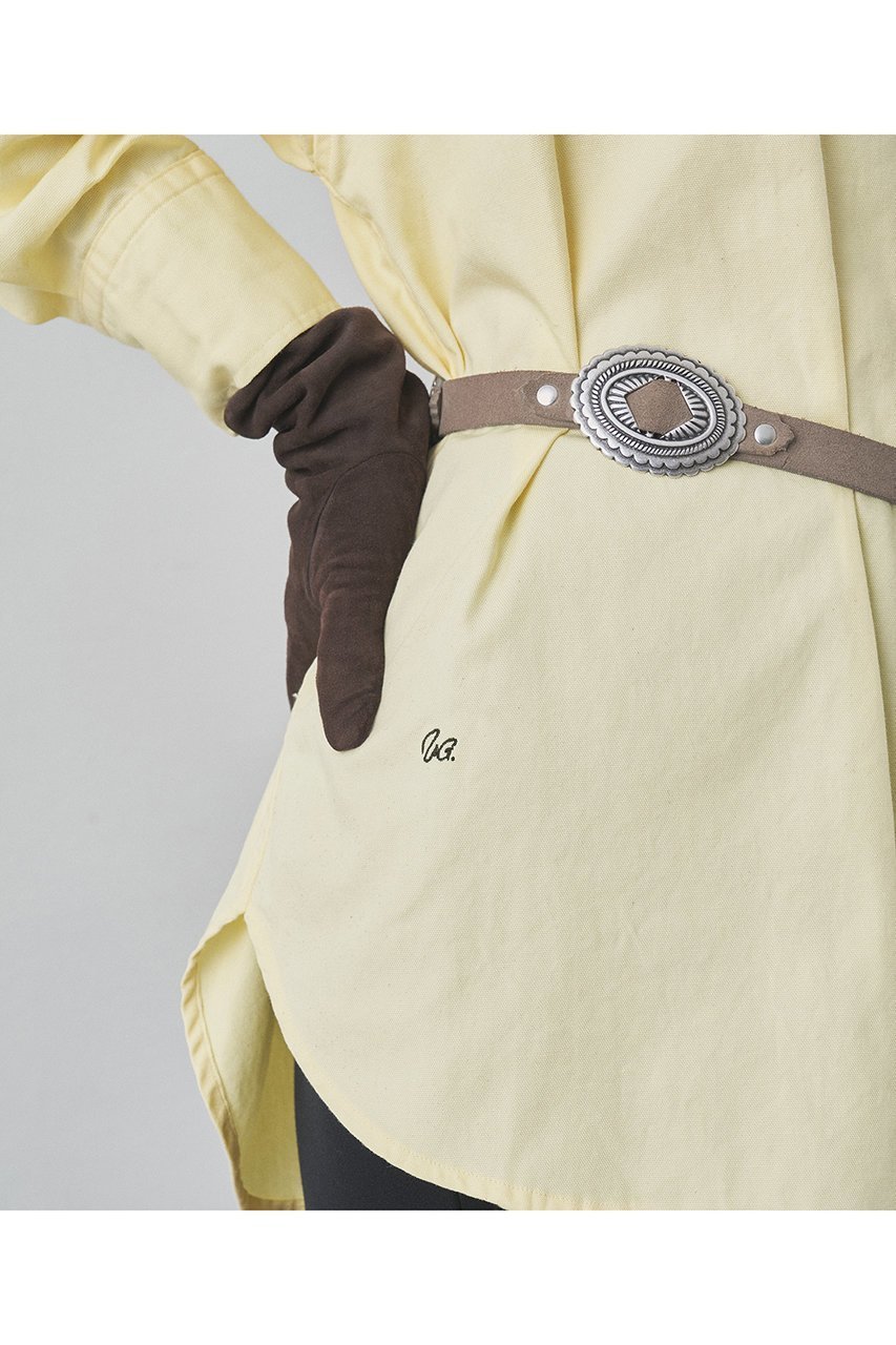 【ウィムガゼット/Whim Gazette】の刺繍オックスフォードシャツ 人気、トレンドファッション・服の通販 founy(ファニー) ファッション Fashion レディースファッション Fashion for Women トップス・カットソー Cut & Sew Tops シャツ・ブラウス・オフィスカジュアル Elegant Blouses & Button-Ups 2025年 2025 2025-2026秋冬・A/W Autumn/Winter 2025–26 AW25–26 イエロー Yellow オックス Oxford Fabric シンプル Simple, Minimal スリーブ Sleeve, Long Sleeve / Short Sleeve トレンド Trend, Trending Now バランス Balance, Style Balance リラックス Relax, Relaxed Fit ロング Long, Long-Length エレガント 上品 Elegant 定番 Standard, Basic Item A/W・秋冬 Autumn/Winter other-6|ID: prp329100004777357 ipo3291000000034639272