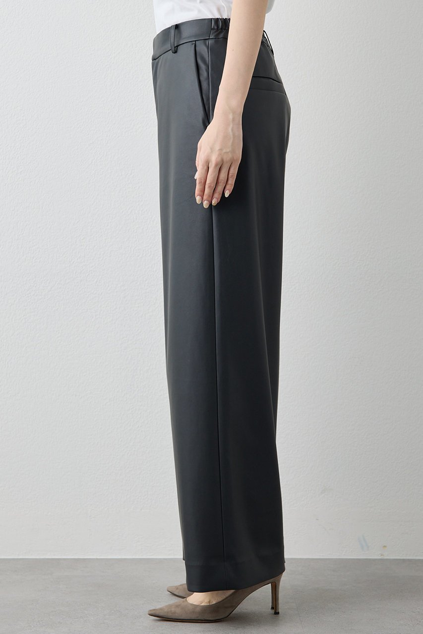 【ウィムガゼット/Whim Gazette】のレザーライクパンツ 人気、トレンドファッション・服の通販 founy(ファニー) 　ファッション　Fashion　レディースファッション　Fashion for Women　パンツ　Pants & Trousers　2025年　2025　2025-2026秋冬・A/W　Autumn/Winter 2025–26 AW25–26　ワイド　Wide, Wide Fit　冬　Winter / This Winter　A/W・秋冬　Autumn/Winter　other-7|ID: prp329100004777359 ipo3291000000034639285
