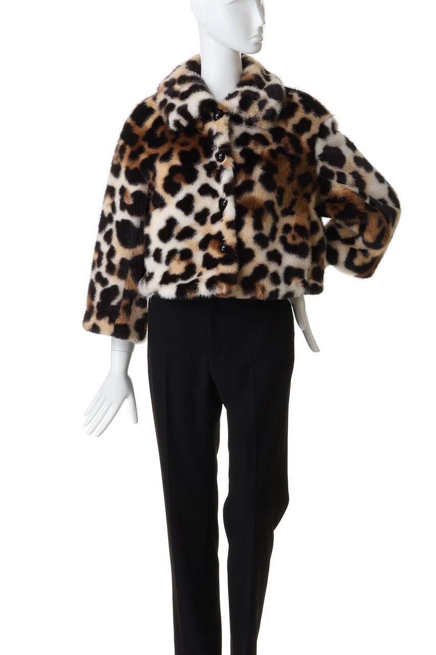 【ジェイドット/j.】のレオパードファー ジャケットコート 人気、トレンドファッション・服の通販 founy(ファニー) 　ファッション　Fashion　レディースファッション　Fashion for Women　アウター　Coat / Outerwear Collection　コート・ロングコート・ピーコート　Long Coats, Peacoats & More　レディースジャケット・軽アウター　Jackets　ショート　Short, Short Length　ジャケット　Jacket, Outerwear　デニム　Denim, Jeans Material　バランス　Balance, Style Balance　フレア　Flare, Flared　ラグジュアリー　Luxury, Elegant　レオパード　Leopard, Animal Print　ワイド　Wide, Wide Fit　エレガント 上品　Elegant　新作・新入荷　New Arrivals / New In　A/W・秋冬　Autumn/Winter　other-2|ID: prp329100004777365 ipo3291000000034639352