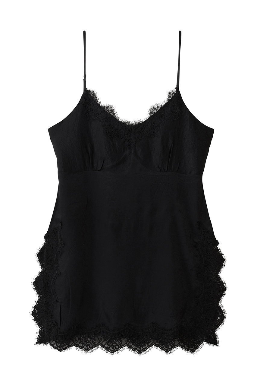 【プランク プロジェクト/PRANK PROJECT】のレーススリップドレス インテリア・キッズ・メンズ・レディースファッション・服の通販 founy(ファニー) 　ファッション　Fashion　レディースファッション　Fashion for Women　ワンピース　Dresses　フォーマル・パーティードレス・結婚式用ドレス　Elegant & Casual Dresses　チュニック　Tunic Tops & Dresses　おすすめ　Recommended / Our Picks　インナー　Innerwear　カットソー　Cut and Sewn Top　スリット　Slit, Slit Detail　チュニック　Tunic, Long Top　ドレス　Dress, One-Piece　リュクス　Luxury, Elegant, High-End, Chic　レース　Lace, Lace Fabric　ロング　Long, Long-Length　エレガント 上品　Elegant　新作・新入荷　New Arrivals / New In　BLK(ブラック)|ID: prp329100004777366 ipo3291000000034639359