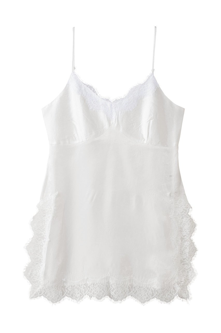 【プランク プロジェクト/PRANK PROJECT】のレーススリップドレス インテリア・キッズ・メンズ・レディースファッション・服の通販 founy(ファニー) 　ファッション　Fashion　レディースファッション　Fashion for Women　ワンピース　Dresses　フォーマル・パーティードレス・結婚式用ドレス　Elegant & Casual Dresses　チュニック　Tunic Tops & Dresses　おすすめ　Recommended / Our Picks　インナー　Innerwear　カットソー　Cut and Sewn Top　スリット　Slit, Slit Detail　チュニック　Tunic, Long Top　ドレス　Dress, One-Piece　リュクス　Luxury, Elegant, High-End, Chic　レース　Lace, Lace Fabric　ロング　Long, Long-Length　エレガント 上品　Elegant　新作・新入荷　New Arrivals / New In　WHT(ホワイト)|ID: prp329100004777366 ipo3291000000034639360