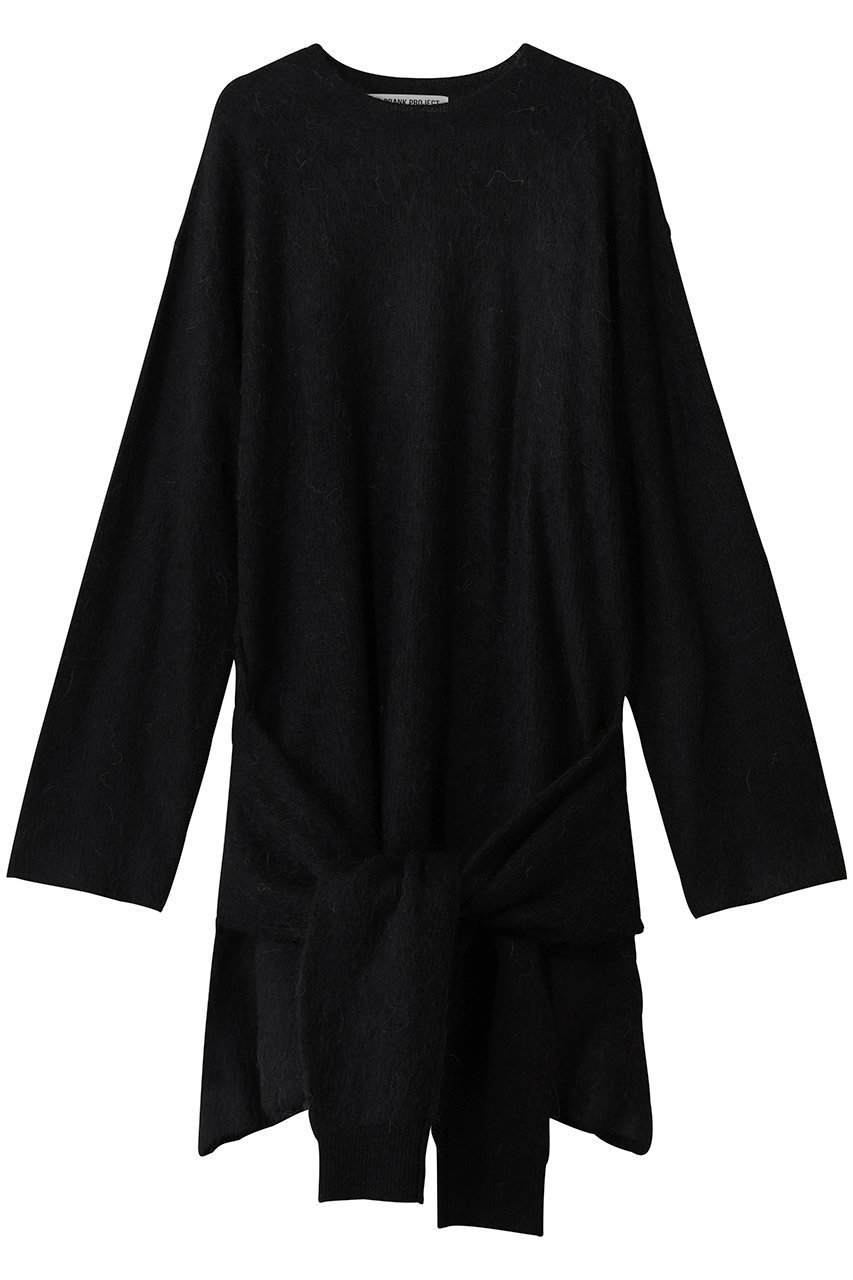 【プランク プロジェクト/PRANK PROJECT】のノットフロントニットチュニック 人気、トレンドファッション・服の通販 founy(ファニー) 　ファッション　Fashion　レディースファッション　Fashion for Women　ワンピース　Dresses　チュニック　Tunic Tops & Dresses　スリーブ　Sleeve, Long Sleeve / Short Sleeve　チュニック　Tunic, Long Top　フロント　Front, Front Design　ロング　Long, Long-Length　新作・新入荷　New Arrivals / New In　A/W・秋冬　Autumn/Winter　 other-1|ID: prp329100004777367 ipo3291000000034639365