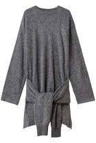 【プランク プロジェクト/PRANK PROJECT】のノットフロントニットチュニック 人気、トレンドファッション・服の通販 founy(ファニー) ファッション Fashion レディースファッション Fashion for Women ワンピース Dresses チュニック Tunic Tops & Dresses スリーブ Sleeve, Long Sleeve / Short Sleeve チュニック Tunic, Long Top フロント Front, Front Design ロング Long, Long-Length A/W・秋冬 Autumn/Winter thumbnail GRY(グレー)|ID: prp329100004777367 ipo3291000000035942632