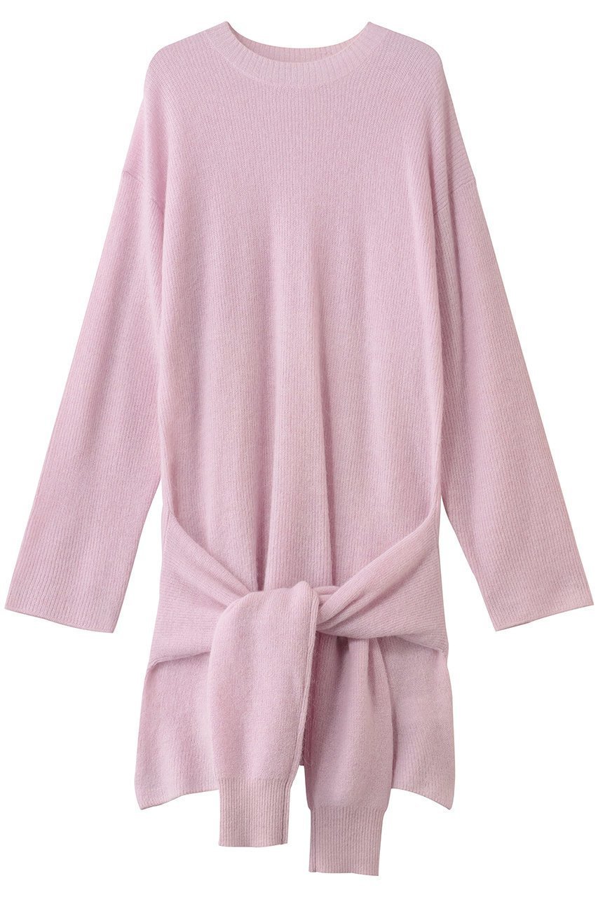 【プランク プロジェクト/PRANK PROJECT】のノットフロントニットチュニック インテリア・キッズ・メンズ・レディースファッション・服の通販 founy(ファニー) ファッション Fashion レディースファッション Fashion for Women ワンピース Dresses チュニック Tunic Tops & Dresses スリーブ Sleeve, Long Sleeve / Short Sleeve チュニック Tunic, Long Top フロント Front, Front Design ロング Long, Long-Length A/W・秋冬 Autumn/Winter PNK(ピンク)|ID: prp329100004777367 ipo3291000000035942633