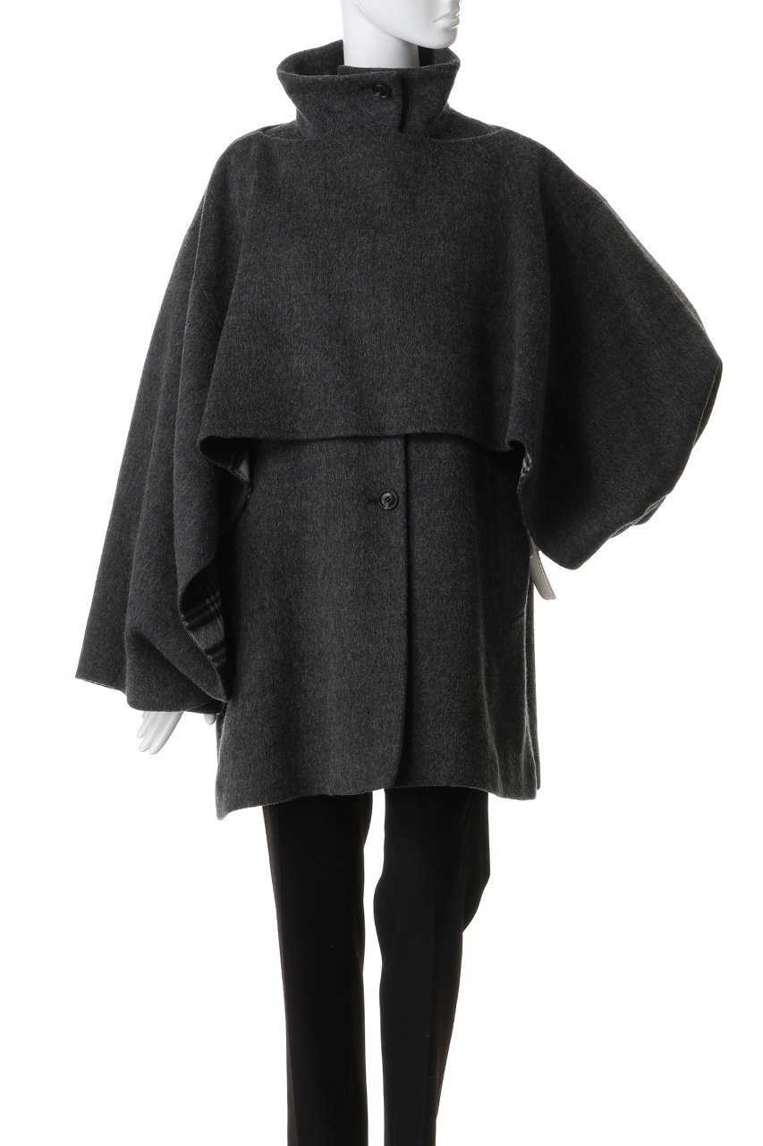 【プランク プロジェクト/PRANK PROJECT】のマルチウェイケープコート 人気、トレンドファッション・服の通販 founy(ファニー) ファッション Fashion レディースファッション Fashion for Women アウター Coat / Outerwear Collection コート・ロングコート・ピーコート Long Coats, Peacoats & More ショート Short, Short Length シンプル Simple, Minimal スタンド Stand Collar, Upright Stand リバーシブル Reversible, Two-Sided 新作・新入荷 New Arrivals / New In other-2|ID: prp329100004777370 ipo3291000000034639396