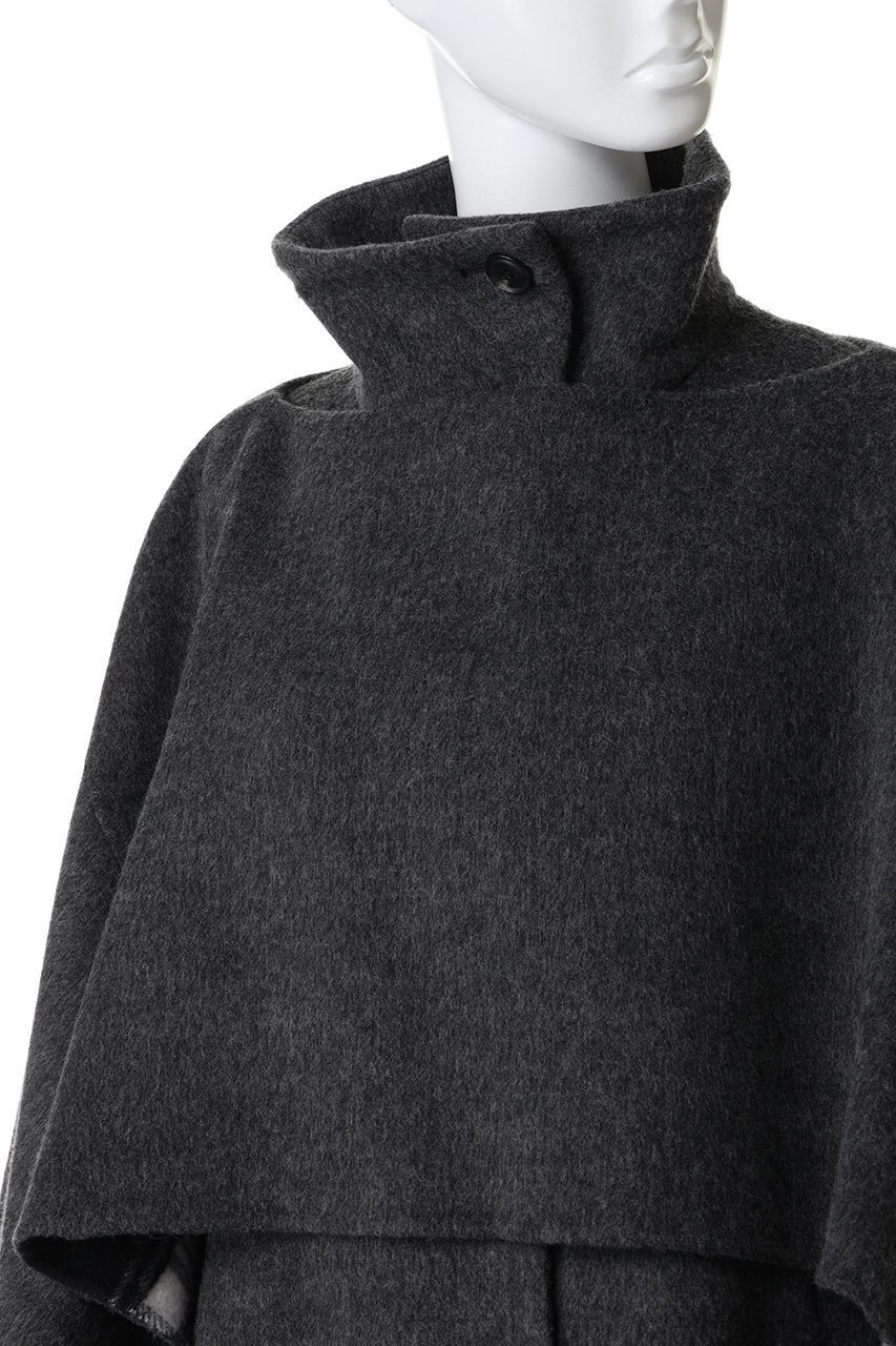 【プランク プロジェクト/PRANK PROJECT】のマルチウェイケープコート 人気、トレンドファッション・服の通販 founy(ファニー) ファッション Fashion レディースファッション Fashion for Women アウター Coat / Outerwear Collection コート・ロングコート・ピーコート Long Coats, Peacoats & More ショート Short, Short Length シンプル Simple, Minimal スタンド Stand Collar, Upright Stand リバーシブル Reversible, Two-Sided 新作・新入荷 New Arrivals / New In other-5|ID: prp329100004777370 ipo3291000000034639399