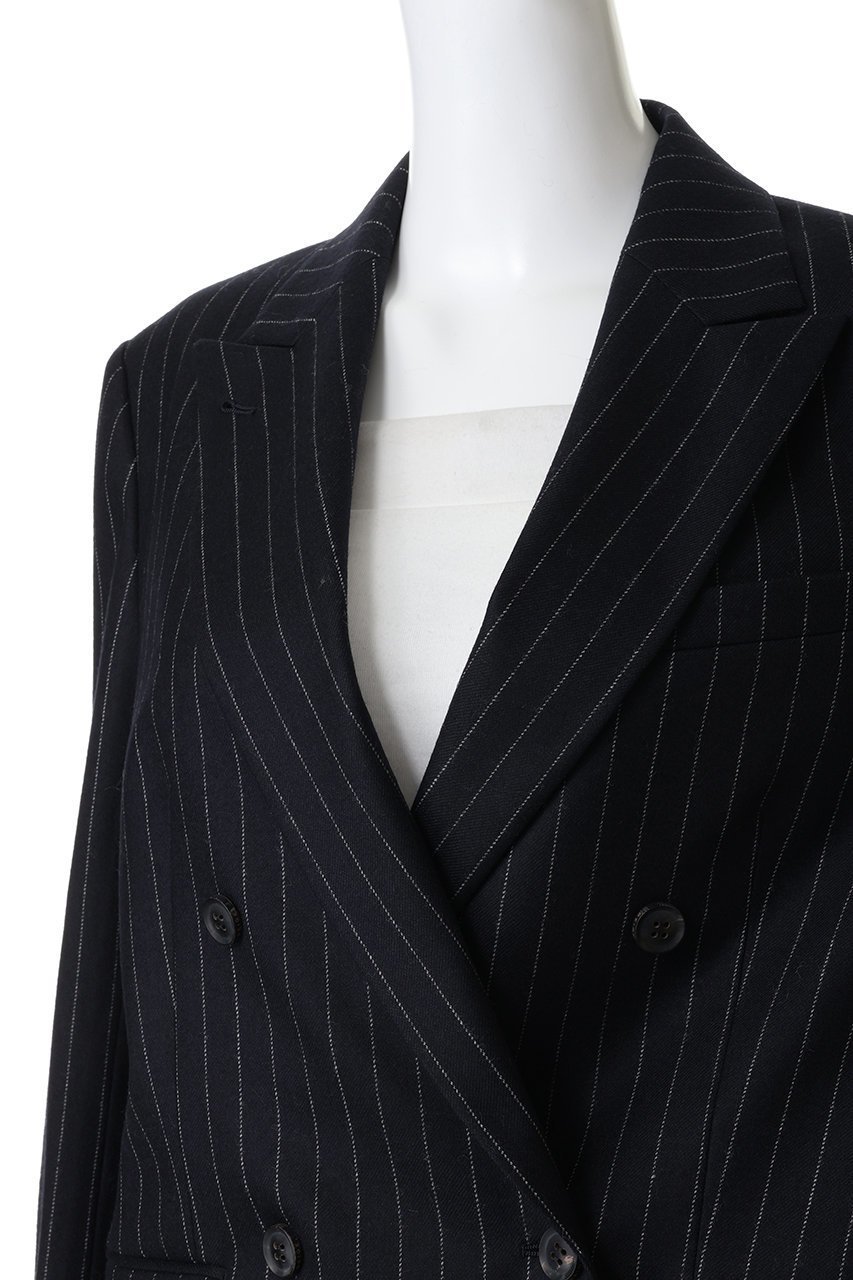 【ベイジ,/BEIGE,】のDELAND(デランド)/ジャケット 人気、トレンドファッション・服の通販 founy(ファニー) ファッション Fashion レディースファッション Fashion for Women アウター Coat / Outerwear Collection レディースジャケット・軽アウター Jackets クラシカル Classical, Vintage-Inspired ジャケット Jacket, Outerwear ストライプ Stripe, Striped Pattern ダブル Double, Double-Breasted ビジネス 仕事 通勤 Business / Work / Commuting エレガント 上品 Elegant other-5|ID: prp329100004777372 ipo3291000000036016414