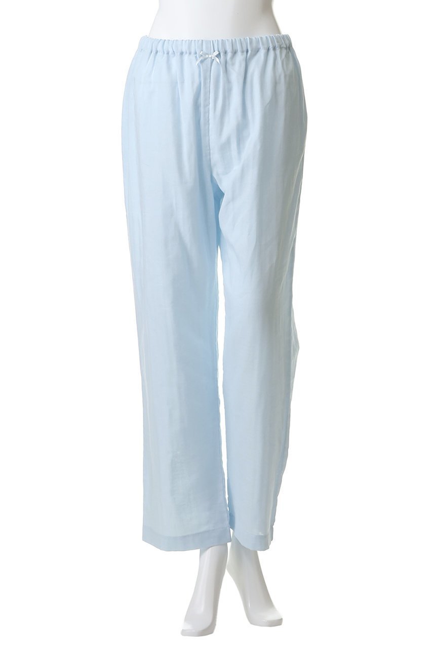 【イクコ/IKUKO / GOODS】のダブルガーゼ フロントフリル&リボンパジャマ 人気、トレンドファッション・服の通販 founy(ファニー) 　ストレート　Straight, Straight Cut　ダブル　Double, Double-Breasted　パジャマ　Pajamas, Sleepwear　フェミニン　Feminine, Girly　フリル　Frill, Ruffle　フロント　Front, Front Design　リボン　Ribbon, Bow　リラックス　Relax, Relaxed Fit　新作・新入荷　New Arrivals / New In　other-6|ID: prp329100004778104 ipo3291000000034648539