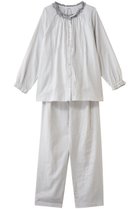 【イクコ/IKUKO / GOODS】のダブルガーゼ レースネック全開パジャマ 人気、トレンドファッション・服の通販 founy(ファニー) お家時間・ステイホーム Stay Home / At Home ジュエリー Jewelry, Accessories ダブル Double, Double-Breasted パジャマ Pajamas, Sleepwear リラックス Relax, Relaxed Fit レース Lace, Lace Fabric 新作・新入荷 New Arrivals / New In thumbnail ライトグレー|ID: prp329100004778105 ipo3291000000034648541