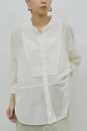 【ガリャルダガランテ/GALLARDAGALANTE】 【HERITANOVUM】ボザムシャツ人気、トレンドファッション・服の通販 founy(ファニー) ファッション Fashion レディースファッション Fashion for Women トップス・カットソー Cut & Sew Tops シャツ・ブラウス・オフィスカジュアル Elegant Blouses & Button-Ups クラシック Classic, Timeless Style スリット Slit, Slit Detail スリーブ Sleeve, Long Sleeve / Short Sleeve ロング Long, Long-Length エレガント 上品 Elegant 新作・新入荷 New Arrivals / New In |ID:prp329100004778108