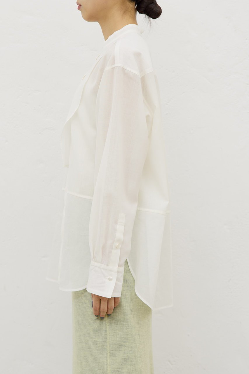 【ガリャルダガランテ/GALLARDAGALANTE】の【HERITANOVUM】ボザムシャツ 人気、トレンドファッション・服の通販 founy(ファニー) ファッション Fashion レディースファッション Fashion for Women トップス・カットソー Cut & Sew Tops シャツ・ブラウス・オフィスカジュアル Elegant Blouses & Button-Ups クラシック Classic, Timeless Style スリット Slit, Slit Detail スリーブ Sleeve, Long Sleeve / Short Sleeve ロング Long, Long-Length エレガント 上品 Elegant 新作・新入荷 New Arrivals / New In other-8|ID: prp329100004778108 ipo3291000000034648575