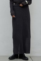 【ガリャルダガランテ/GALLARDAGALANTE】の【HERITANOVUM】【セットアップ対応】シアーリブニットスカート 人気、トレンドファッション・服の通販 founy(ファニー) ファッション Fashion レディースファッション Fashion for Women セットアップ Matching Sets スカート・ミニ/ミディ/マキシ Skirts / Mini, Midi & Maxi Skirts スカート Skirts ロングスカート Long Skirts / Maxi & Midi Skirts イエロー Yellow エレガント 上品 Elegant シアー Sheer, See-Through スリット Slit, Slit Detail セットアップ Set-Up, Coordinated Outfit トレンド Trend, Trending Now ベーシック Basic, Essential ロング Long, Long-Length 新作・新入荷 New Arrivals / New In |ID:prp329100004778110