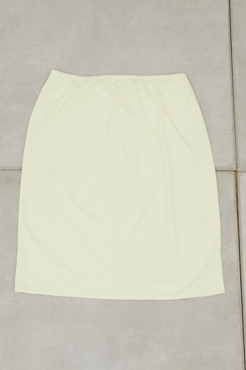 【ガリャルダガランテ/GALLARDAGALANTE】の【HERITANOVUM】【セットアップ対応】シアーリブニットスカート 人気、トレンドファッション・服の通販 founy(ファニー) 　ファッション　Fashion　レディースファッション　Fashion for Women　セットアップ　Matching Sets　スカート・ミニ/ミディ/マキシ　Skirts / Mini, Midi & Maxi Skirts　スカート　Skirts　ロングスカート　Long Skirts / Maxi & Midi Skirts　イエロー　Yellow　エレガント 上品　Elegant　シアー　Sheer, See-Through　スリット　Slit, Slit Detail　セットアップ　Set-Up, Coordinated Outfit　トレンド　Trend, Trending Now　ベーシック　Basic, Essential　ロング　Long, Long-Length　other-8|ID: prp329100004778110 ipo3291000000036049766