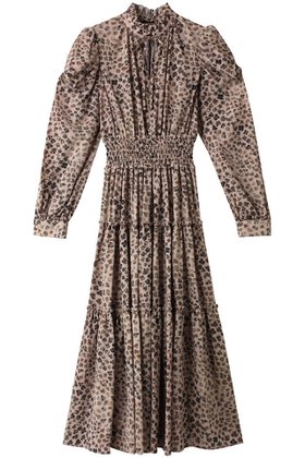 【コルコバード/CORCOVADO】のエアリーシフォンドレス 人気、トレンドファッション・服の通販 founy(ファニー) ファッション Fashion レディースファッション Fashion for Women ワンピース Dresses フォーマル・パーティードレス・結婚式用ドレス Elegant & Casual Dresses チュニック Tunic Tops & Dresses エアリー Airy Texture ギャザー Gathered, Ruffled シフォン Chiffon, Lightweight Fabric スペシャル Special, Limited Edition スリーブ Sleeve, Long Sleeve / Short Sleeve チュニック Tunic, Long Top ドレス Dress, One-Piece フェミニン Feminine, Girly フレア Flare, Flared プリント Print, Printed Pattern レオパード Leopard, Animal Print 再入荷 Restock / Back in Stock |ID:prp329100004778122