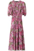 【コルコバード/CORCOVADO】のフラワーガーデンシフォンドレス 人気、トレンドファッション・服の通販 founy(ファニー) ファッション Fashion レディースファッション Fashion for Women ワンピース Dresses フォーマル・パーティードレス・結婚式用ドレス Elegant & Casual Dresses チュニック Tunic Tops & Dresses シャーリング Shirring, Ruched チュニック Tunic, Long Top ティアード Tiered, Tiered Style ドレス Dress, One-Piece フェミニン Feminine, Girly フラワー Flower, Floral フリル Frill, Ruffle フロント Front, Front Design プリント Print, Printed Pattern 再入荷 Restock / Back in Stock 切替 Switching, Contrast Panel thumbnail バニラ|ID: prp329100004778124 ipo3291000000034648711