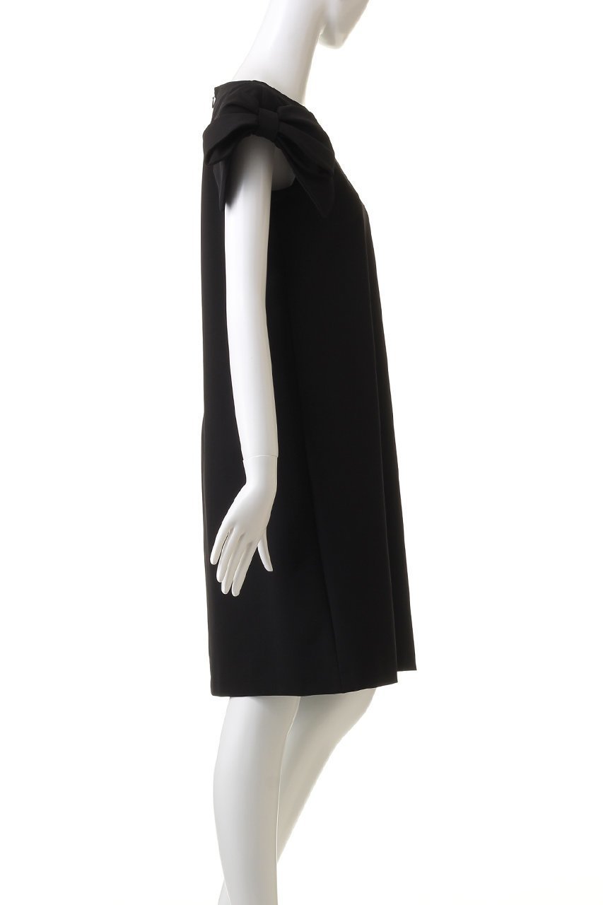 【コルコバード/CORCOVADO】のツイストジャージーリボンドレス 人気、トレンドファッション・服の通販 founy(ファニー) 　ファッション　Fashion　レディースファッション　Fashion for Women　ワンピース　Dresses　フォーマル・パーティードレス・結婚式用ドレス　Elegant & Casual Dresses　チュニック　Tunic Tops & Dresses　チュニック　Tunic, Long Top　フェミニン　Feminine, Girly　リボン　Ribbon, Bow　エレガント 上品　Elegant　other-3|ID: prp329100004778126 ipo3291000000034648731