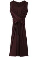 【コルコバード/CORCOVADO】のドライスムースカシュクールドレス 人気、トレンドファッション・服の通販 founy(ファニー) ファッション Fashion レディースファッション Fashion for Women ワンピース Dresses フォーマル・パーティードレス・結婚式用ドレス Elegant & Casual Dresses チュニック Tunic Tops & Dresses インナー Innerwear チュニック Tunic, Long Top ドレス Dress, One-Piece ドレープ Drape, Draping Fabric パターン Pattern, Design Print ファブリック Fabric, Textile リボン Ribbon, Bow エレガント 上品 Elegant |ID:prp329100004778127