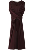 【コルコバード/CORCOVADO】のドライスムースカシュクールドレス バーガンディ|ID:prp329100004778127