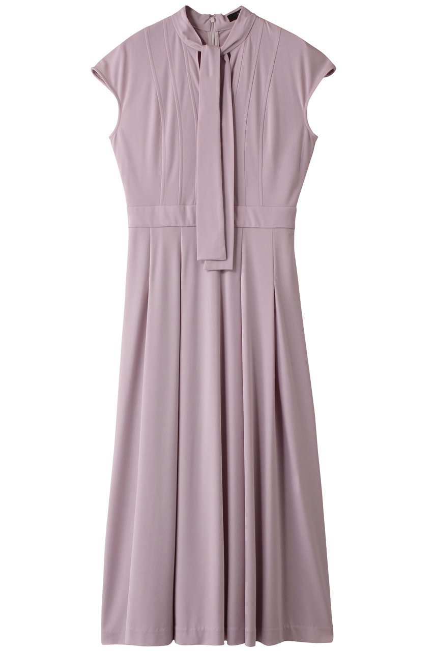 【コルコバード/CORCOVADO】のドライスムースボウタイドレス 人気、トレンドファッション・服の通販 founy(ファニー) ファッション Fashion レディースファッション Fashion for Women ワンピース Dresses フォーマル・パーティードレス・結婚式用ドレス Elegant & Casual Dresses チュニック Tunic Tops & Dresses おすすめ Recommended / Our Picks なめらか Smooth, Silky Texture インナー Innerwear エレガント 上品 Elegant コンパクト Compact, Small Size チュニック Tunic, Long Top ドレス Dress, One-Piece ファブリック Fabric, Textile フィット Fit, Slim Fit フレア Flare, Flared 再入荷 Restock / Back in Stock other-1|ID: prp329100004778129 ipo3291000000034648751