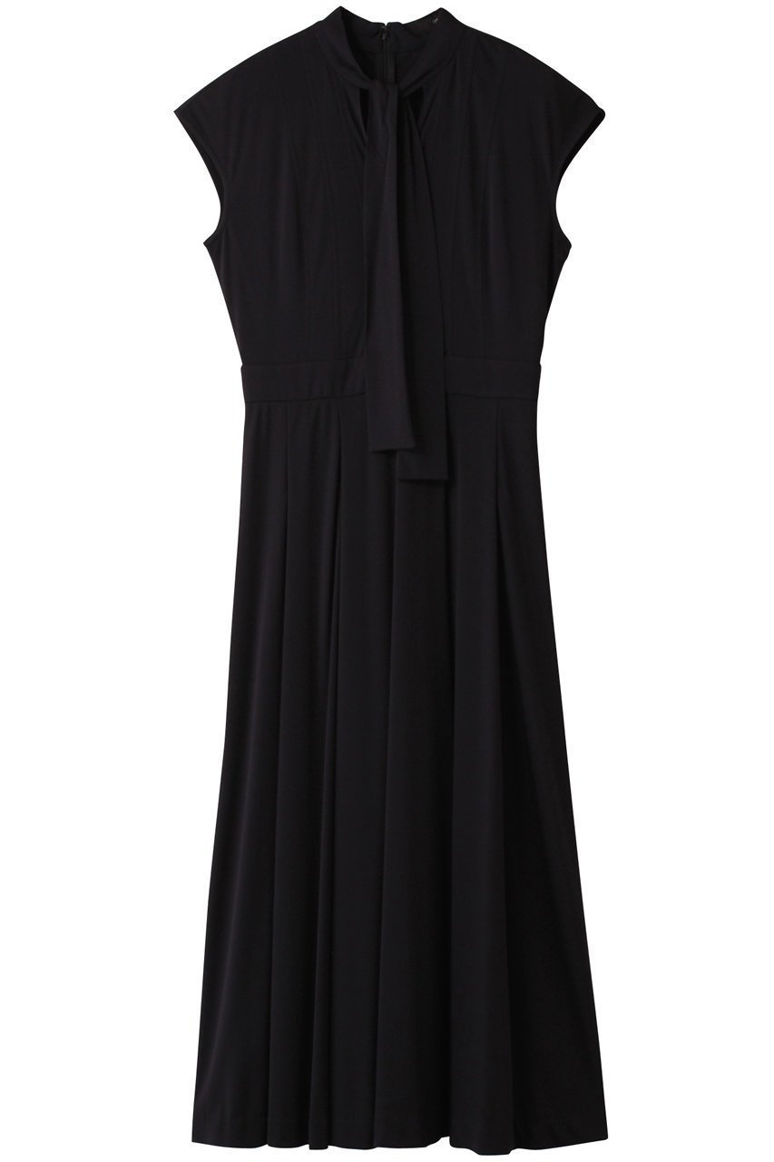 【コルコバード/CORCOVADO】のドライスムースボウタイドレス インテリア・キッズ・メンズ・レディースファッション・服の通販 founy(ファニー) ファッション Fashion レディースファッション Fashion for Women ワンピース Dresses フォーマル・パーティードレス・結婚式用ドレス Elegant & Casual Dresses チュニック Tunic Tops & Dresses おすすめ Recommended / Our Picks なめらか Smooth, Silky Texture インナー Innerwear エレガント 上品 Elegant コンパクト Compact, Small Size チュニック Tunic, Long Top ドレス Dress, One-Piece ファブリック Fabric, Textile フィット Fit, Slim Fit フレア Flare, Flared 再入荷 Restock / Back in Stock ネイビー|ID: prp329100004778129 ipo3291000000034648753