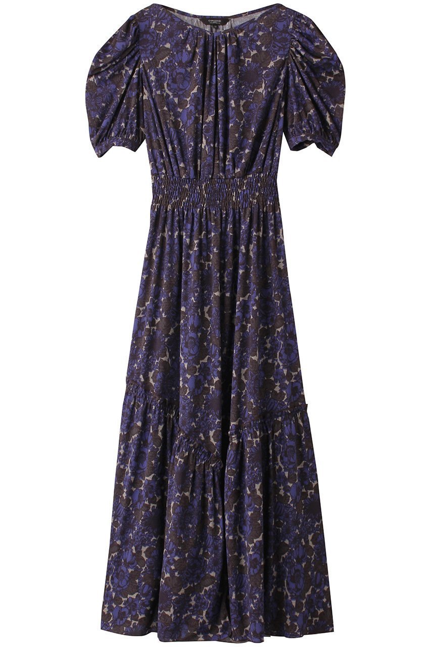 【コルコバード/CORCOVADO】のJersey ボートネックドレス インテリア・キッズ・メンズ・レディースファッション・服の通販 founy(ファニー) 　ファッション　Fashion　レディースファッション　Fashion for Women　ワンピース　Dresses　フォーマル・パーティードレス・結婚式用ドレス　Elegant & Casual Dresses　チュニック　Tunic Tops & Dresses　チュニック　Tunic, Long Top　デコルテ　Décolleté, Neckline　ドレス　Dress, One-Piece　プリント　Print, Printed Pattern　リラックス　Relax, Relaxed Fit　ベルーガ|ID: prp329100004778132 ipo3291000000034648783