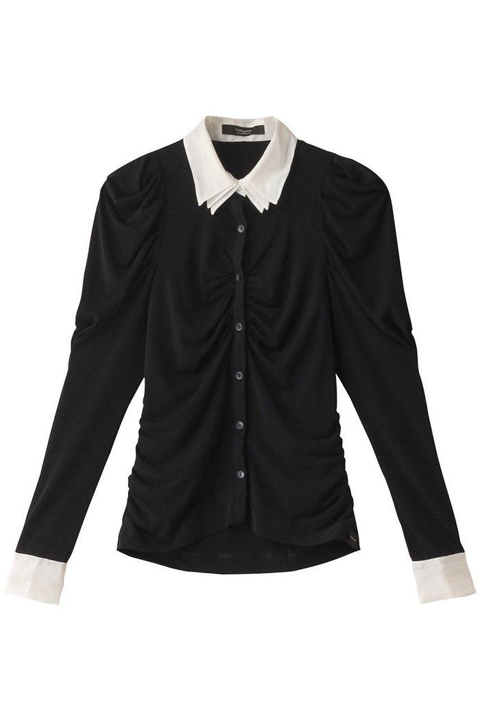 【コルコバード/CORCOVADO】のPジャージハイテンションシャツ インテリア・キッズ・メンズ・レディースファッション・服の通販 founy(ファニー) https://founy.com/ ファッション Fashion レディースファッション Fashion for Women トップス・カットソー Cut & Sew Tops シャツ・ブラウス・オフィスカジュアル Elegant Blouses & Button-Ups オーガンジー Organza Fabric ストレッチ Stretch, Stretchy Fabric スリーブ Sleeve, Long Sleeve / Short Sleeve ドレープ Drape, Draping Fabric フィット Fit, Slim Fit フェミニン Feminine, Girly ロング Long, Long-Length |ID: prp329100004778133 ipo3291000000034648793